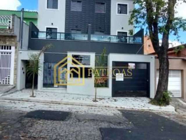 Cobertura com 2 quartos à venda na Rua Guimarães Passos, 74, Jardim Utinga, Santo André, 74 m2 por R$ 382.000