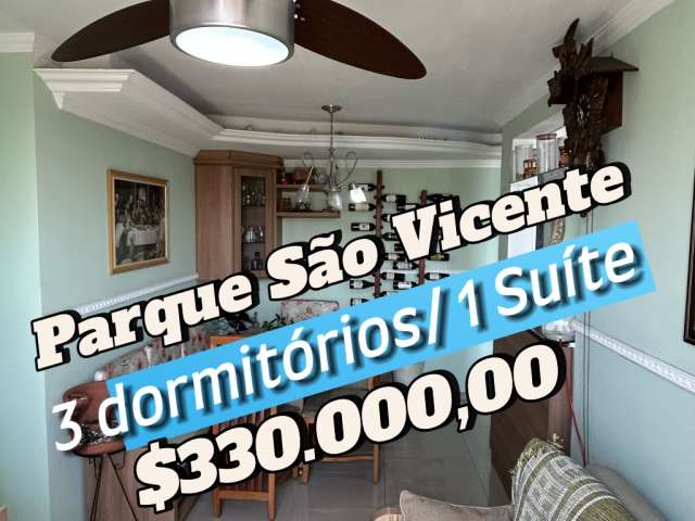 3 dormitórios / 1 Suíte/ Com elevador / Portaria 24h