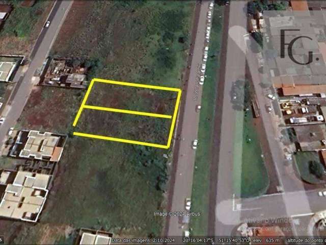 Terreno à venda, 500 m² por R$ 315.000 - Conjunto Residencial Roberto Conceição - Cambé/PR