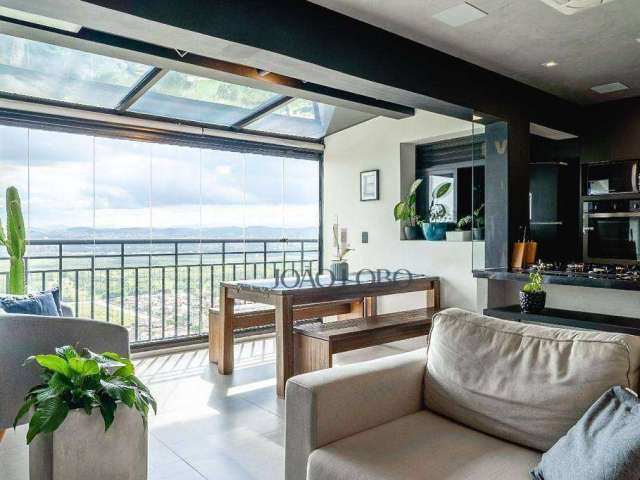 Cobertura com 1 dormitório à venda, 96 m² por R$ 990.000 - Jardim Aquarius - São José dos Campos/SP