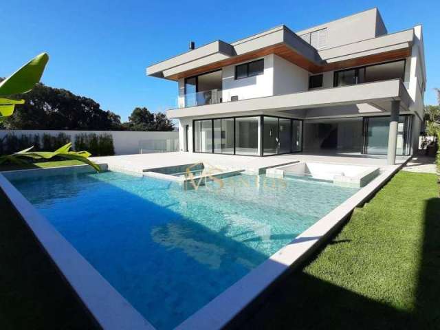 Casa com 6 dormitórios à venda, 1000 m² por R$ 13.800.000,00 - Jurerê Internacional - Florianópolis/SC