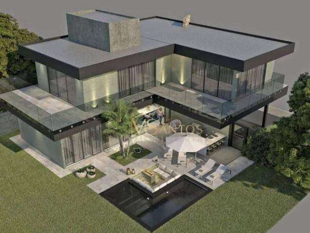 Casa com 4 dormitórios à venda, 375 m² por R$ 2.400.000,00 - Vargem Pequena - Florianópolis/SC