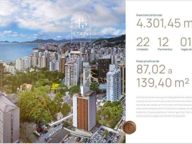 Apartamento com 2 dormitórios à venda, 87 m² por R$ 1.319.000,00 - Centro - Florianópolis/SC