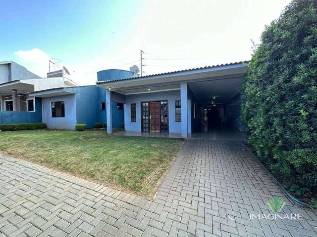 Casa com 1 Suíte + 2 Quartos para alugar, 240 m² por R$ 3.759/mês - Cataratas - Cascavel/PR