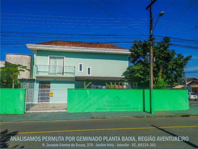 SOBRADO GEMINAD DE ESQUINA /100m² 3. DORMITÓRIOS