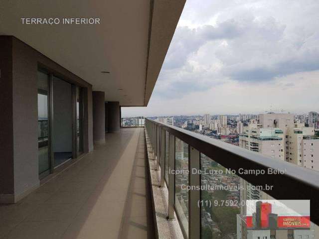 Cobertura com 5 dormitórios, 840 m² - Rua Zacarias De Góis, 728 - Campo Belo - São Paulo