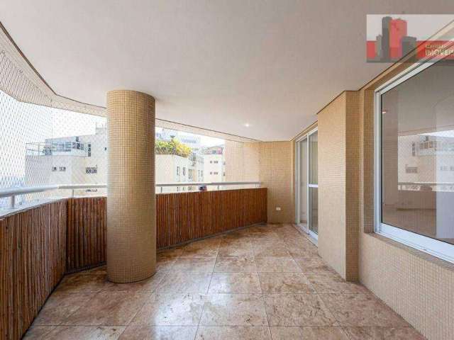 Apartamento para comprar no Paraíso com 296m², 3 suítes, 2 varandas e 4 vagas fixas.