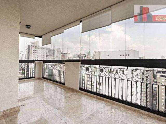 Apartamento á venda com 192 m² e 4 Vagas em Jardim América-SP