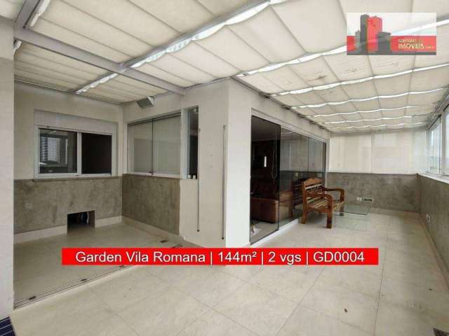 Apartamento Garden R. Aurélia, 300 - Vila Romana, 2 dorms, 2 vgs, dep., Goodlife