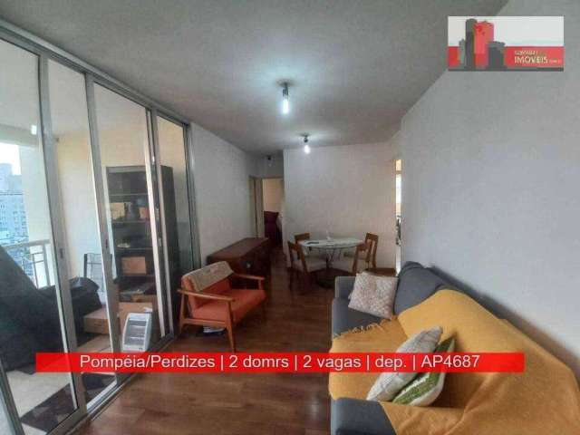 Apartamento de 63m², 2 quartos, 2 vagas, Rua Coronel Melo de Oliveira, 417 - Perdizes, Sweet Life