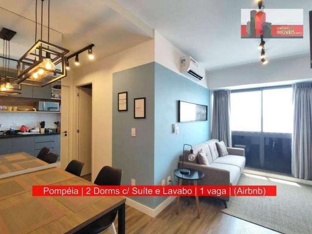 Apartamento Locação 40m², 2 dorms, 1 vg, R. Venâncio Aires, 433 - Perdizes, VA 433 Pompéia