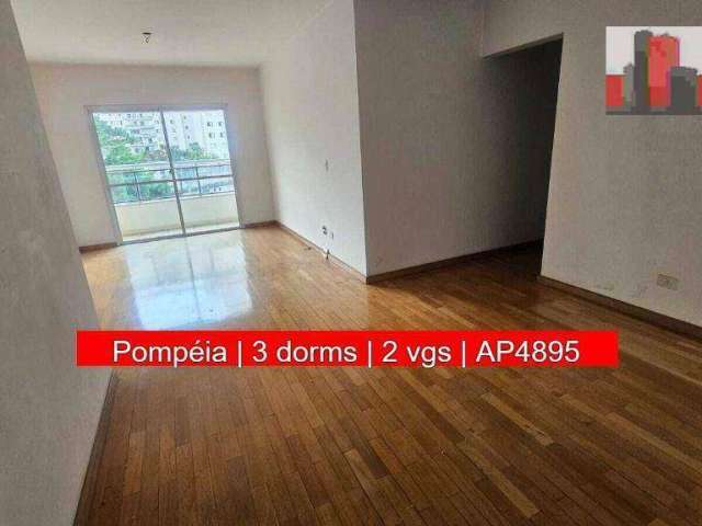 Apartamento R. Dr. Augusto de Miranda, 452 - Pompeia, 3 dorms, 2 vgs, Villa Bella