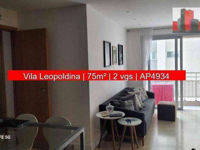 Apartamento Rua Carlos Weber, 633 - Vila Leopoldina, 75m², 3 dorms, 2 vgs, Pratical Way