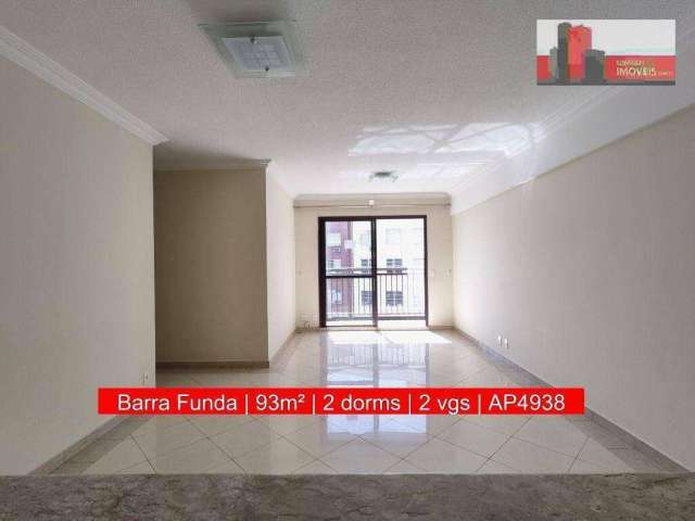 Apartamento Rua Cônego Vicente Miguel Marino, 275 - Barra Funda, 93m², 2 dorms, 2 vgs, Cores da Barra