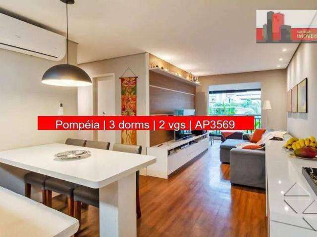 Apartamento R. Raul Pompeia, 1071 - Pompéia , 3 dorms, 2 vgs, Cond. Essenza