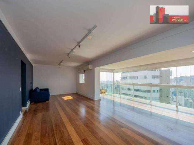 Apartamento R. Coronel Oscar Porto, 472 - Paraíso, 155m², 2 sts, 3 vgs, Ed. Contemporâneo.