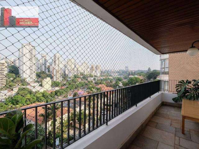 Apartamento 4 quartos, 267m², R. Traipu, 568 - Pacaembu, Cond. Golden Grove.