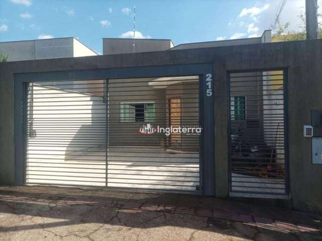 Casa com 3 quartos para alugar, 117 m² por R$ 1.850/mês - Cambezinho - Zona Leste de Londrina/PR