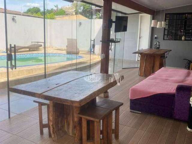 Casa com 3 dormitórios, 164 m² - venda por R$ 750.000,00 ou aluguel por R$ 3.300,00/mês - Castelo - Londrina/PR