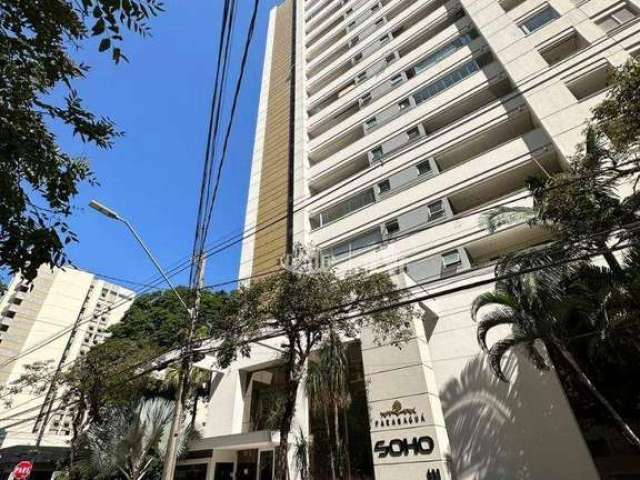 Apartamento com 2 quartos para alugar, 54 m² por R$ 2.710/mês - Centro - Londrina/PR