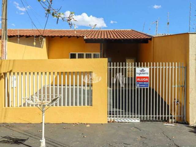 Casa com 3 dormitórios para alugar, 70 m² por R$ 1.700,00/mês - Jardim Esperança - Londrina/PR