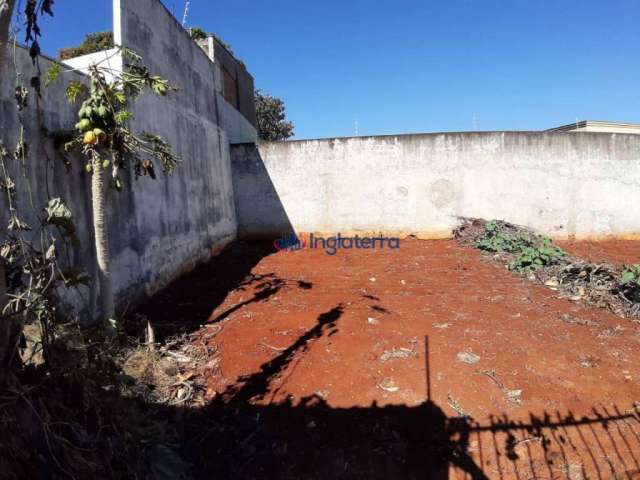 Terreno à venda, 350 m² por R$ 250.000,00 - Califórnia - Londrina/PR