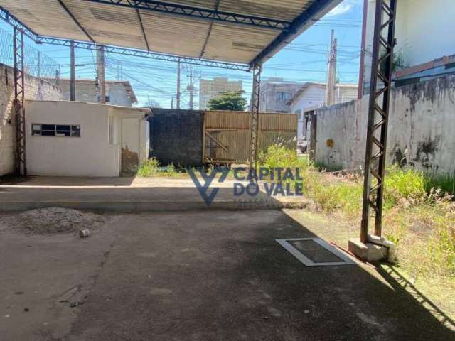 Terreno ja com cobertura metalica, 300 m² - venda por R$ 450.000 ou aluguel por R$ 4.500/mês - Jardim América - São José dos Campos/SP