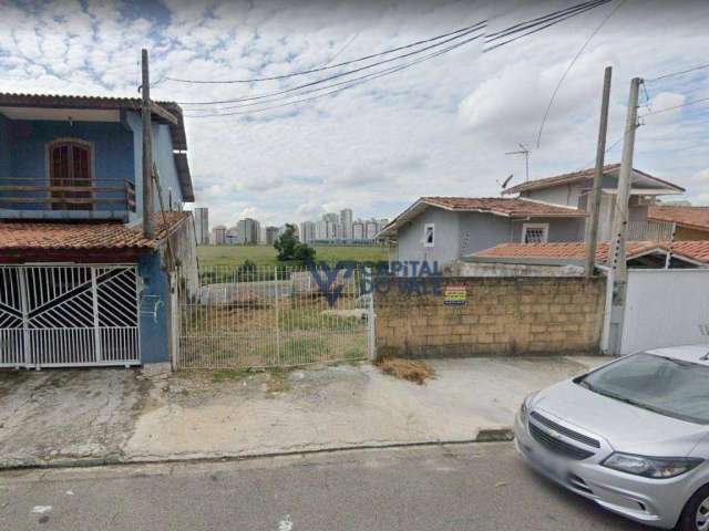 Terreno à venda, 250 m² por R$ 430.000,00 - Jardim das Indústrias - São José dos Campos/SP