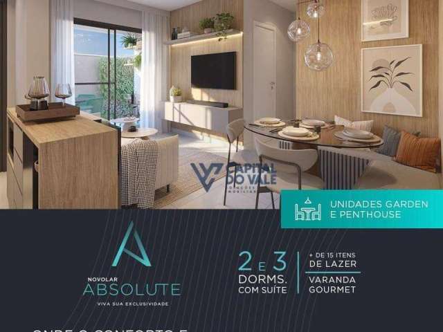 Apartamento à venda, 54 m² por R$ 403.000,00 - Parque Industrial - São José dos Campos/SP