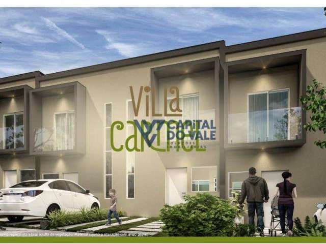 Village com 2 dormitórios à venda, 66 m² por R$ 322.000,00 - Parque Residencial Maria Elmira - Caçapava/SP