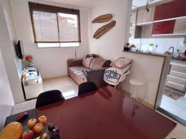 Apartamento com 2 dormitórios à venda, 56 m² por R$ 375.000,00 - Palmeiras de São José - São José dos Campos/SP