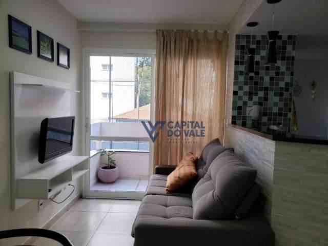 Apartamento Duplex com 1 dormitório para alugar, 49 m² por R$ 2.780/mês - Vila Adyana - São José dos Campos/SP