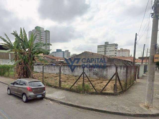 J. America,Terreno à venda, 284 m² por R$ 530.000 - Jardim América - São José dos Campos/SP