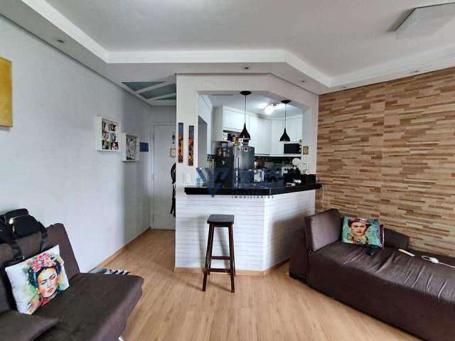 Apartamento com 2 dormitórios à venda, 56 m² por R$ 330.000,00 - Jardim Paulista - São José dos Campos/SP