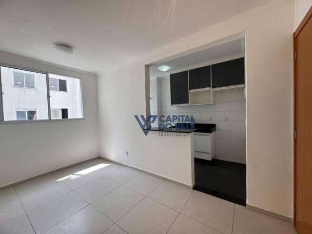 Apartamento com 2 dormitórios para alugar, 44 m² por R$ 2.267/mês - Jardim das Indústrias - São José dos Campos/SP