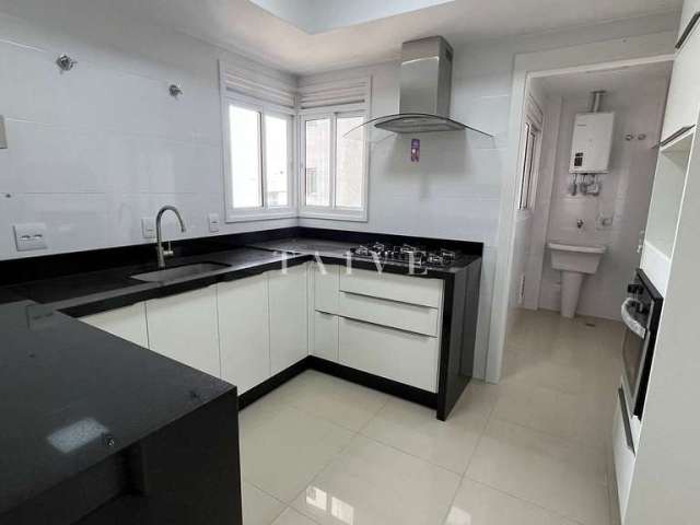 Apartamento novo para Locação,124m², 3 quartos sendo 1 suíte, 3 vagas, completo em armário, todo cl