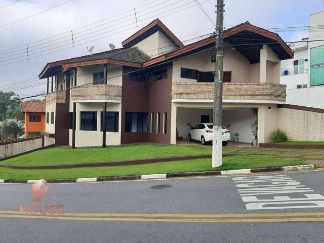 Casa com 5 dormitórios para alugar, 377 m² por R$ 7.800,00/mês - Condomínio Arujá 5 - Arujá/SP