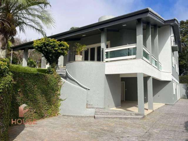 Casa com 5 dormitórios, 527 m² - venda por R$ 2.200.000,00 ou aluguel por R$ 12.000,00/mês - Condomínio Arujazinho I, II e III - Arujá/SP