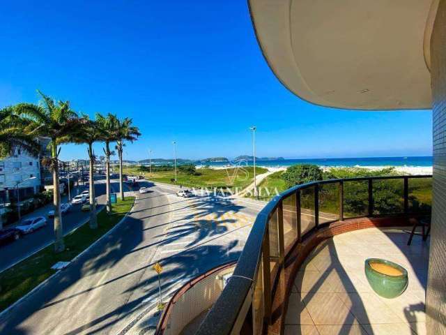 Apartamento com 3 dormitórios, 270 m² - venda por R$ 2.650.000,00 ou aluguel por R$ 11.365,00/mês - Praia do Forte - Cabo Frio/RJ