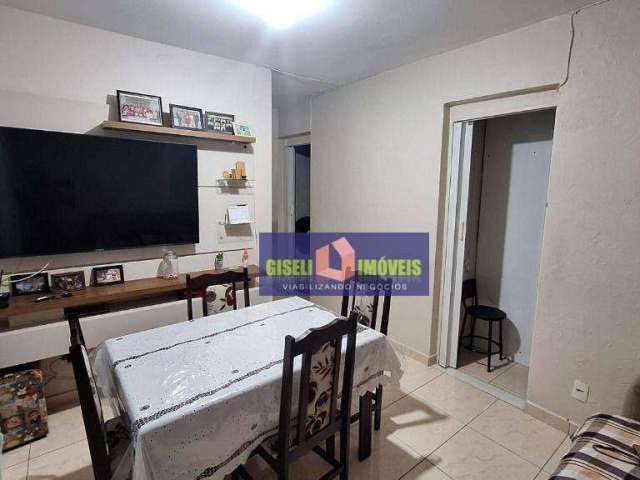 Apartamento com 2 dormitórios à venda, 47 m² por R$ 170.000 - Alves Dias - São Bernardo do Campo/SP