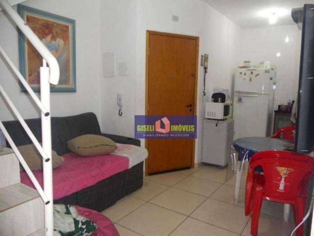 Cobertura com 2 dormitórios à venda, 62 m² por R$ 350.000,00 - Vila Palmares - Santo André/SP