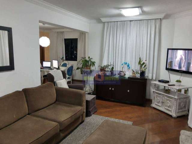 Apartamento com 3 dormitórios à venda, 155 m² por R$ 675.000,00 - Vila Bastos - Santo André/SP