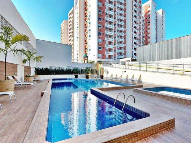 Apartamento à venda, no Bairro Barreiros, São José-SC, com 3 quartos, sendo 1 suíte, com 2 vagas