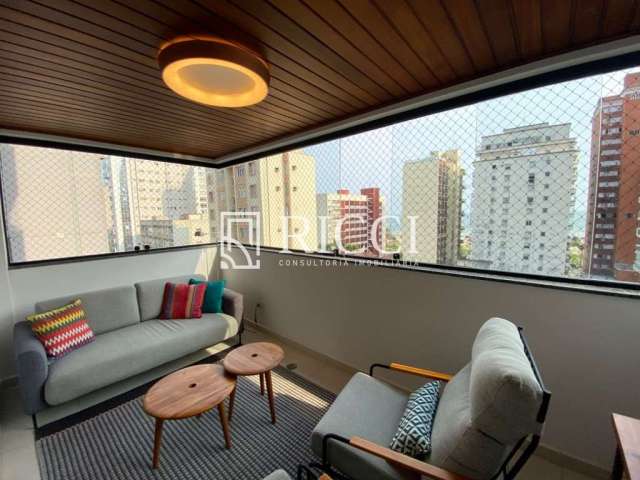 Apartamento vista mar de luxo à venda em Santos