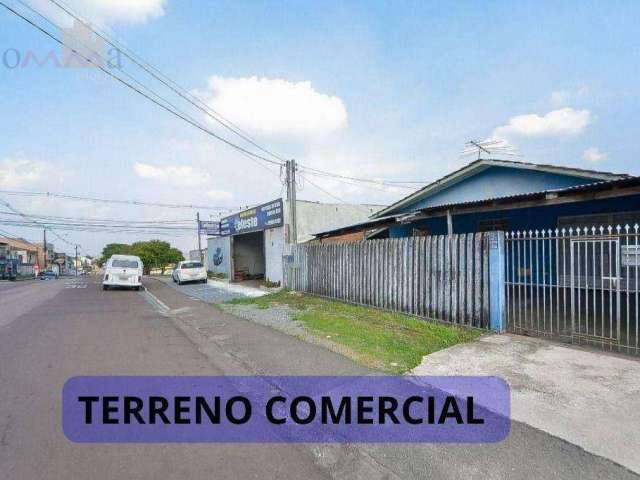 Terreno à venda, 418 m² por R$ 540.000,00 - Sítio Cercado - Curitiba/PR