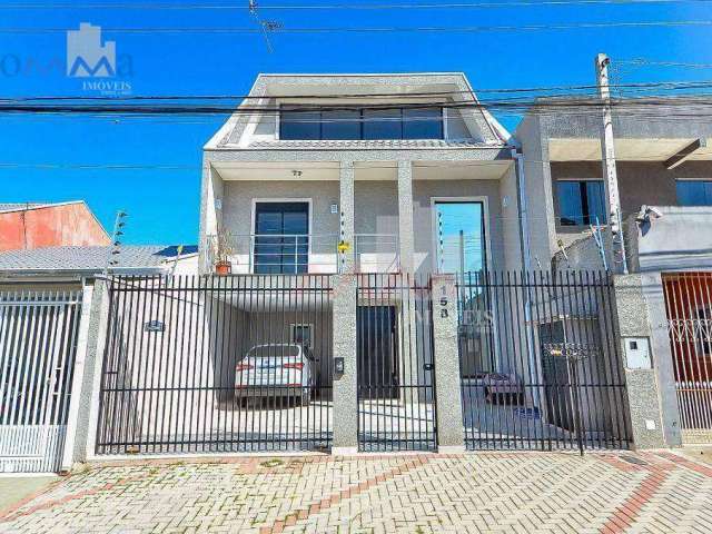 Sobrado com 4 dormitórios à venda, 180 m² por R$ 630.000,00 - Tatuquara - Curitiba/PR