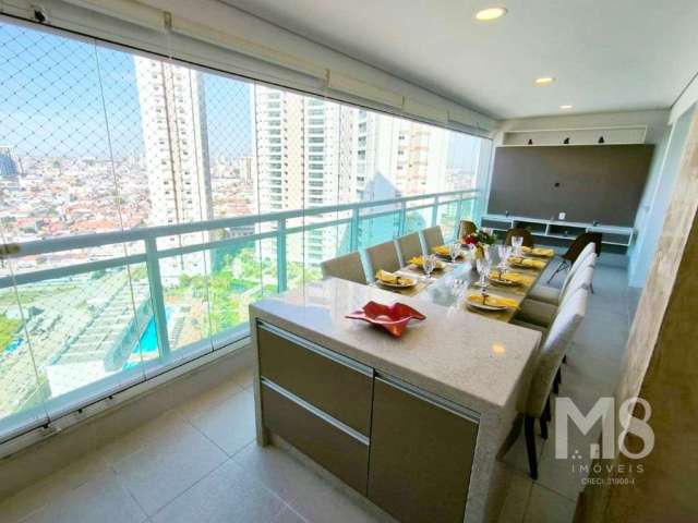 Apartamento com 3 dormitórios à venda, 125 m² por R$ 1.365.000,00 - Vila Mogilar - Mogi das Cruzes/SP