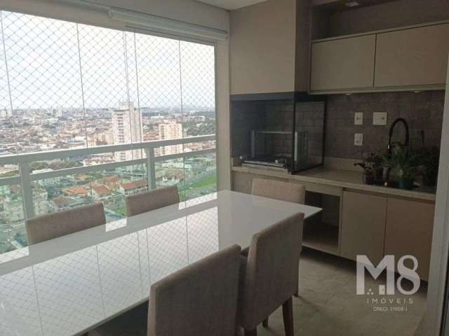 Apartamento com 3 dormitórios para alugar, 103 m² por R$ 7.500/mês - Vila Mogilar - Mogi das Cruzes/SP