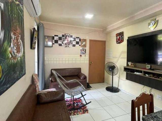 Lindo Apartamento com 2 dormitórios à venda no Cond. Jardim de Flores, 52 m² por R$ 250.000 - Flores - Manaus/AM