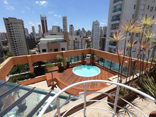 Cobertura com 4 dormitórios à venda, 540 m² por R$ 3.500.000,00 - Chácara Klabin - São Paulo/SP